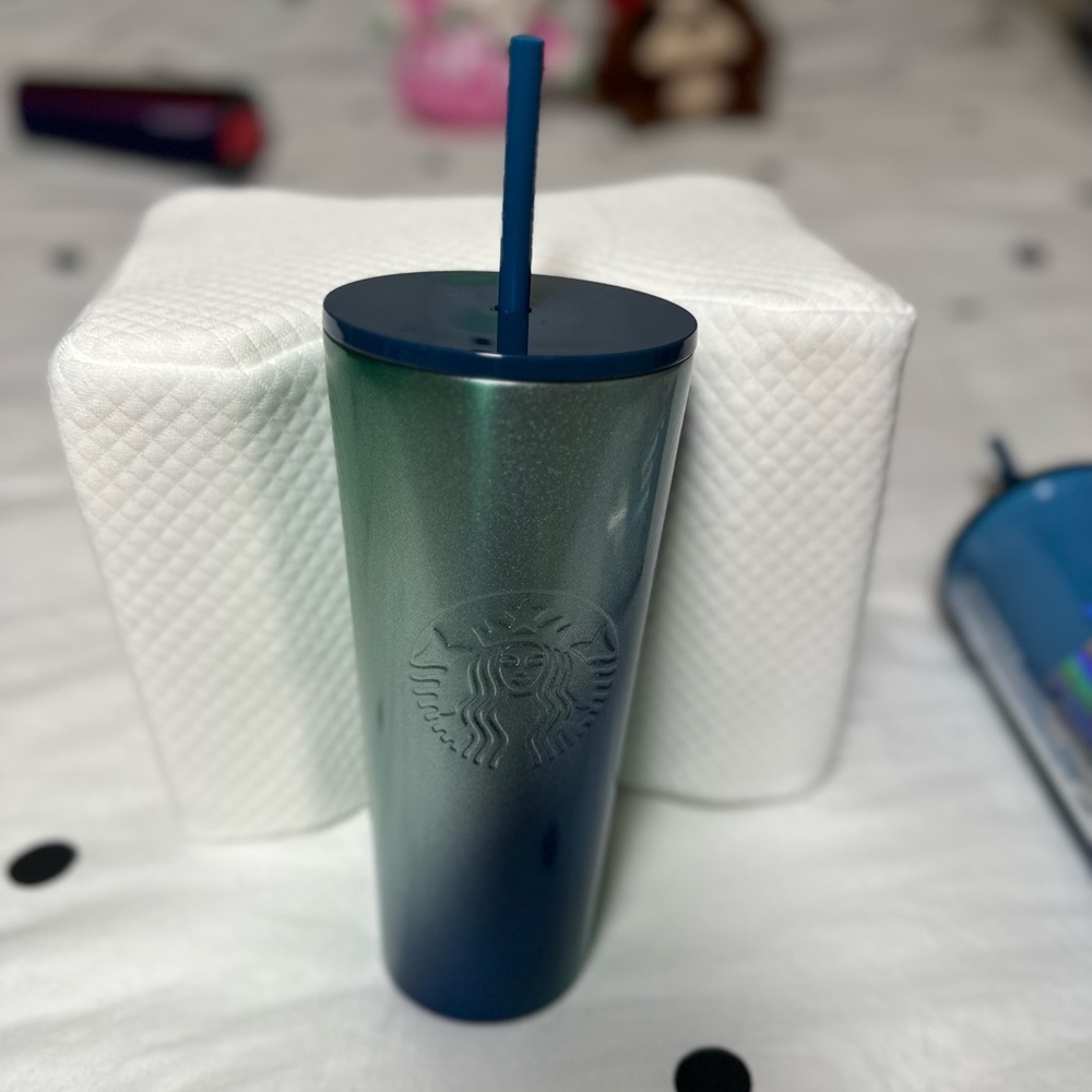 Metal Starbucks cold cup